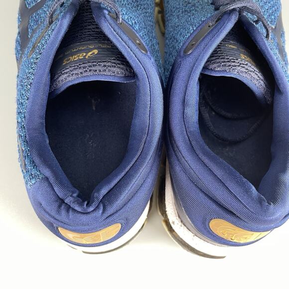Asics Gel Quantum 360 Men’s Size 13 Blue Knit Mesh Running Sneakers Casual Shoes - Picture 8 of 9